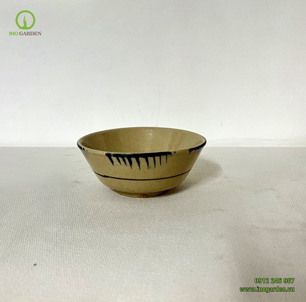 Chén cơm phết xanh cho nhà hàng Nam Bộ